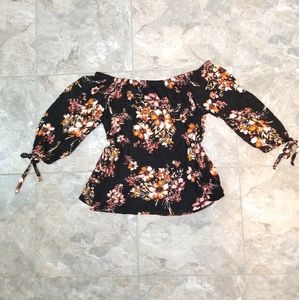 Off the shoulder top